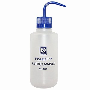 PISSETA AUTOCLAVAVEL (PP) 500ML BICO CURVO