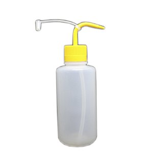 PISSETA SEM GRADUACAO 500ML BICO CURVO AMARELO