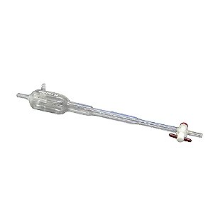 BURETA DE ZANH COM TORNEIRA DE TEFLON 25ML
