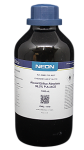 ALCOOL ETILICO ABSOLUTO 99,5% PA/ACS 1L CAS 64-17-5