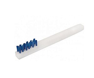 ESCOVA TIPO DENTE BASE EM PP COM CERDAS DE NYLON AZUL 180MM