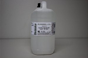 ALCOOL ETILICO 70% 5L PARA USO INDUSTRIAL (ETANOL)