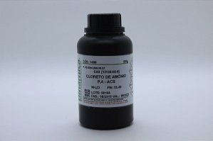 CLORETO DE AMONIO PA 500G *PF/SSP*