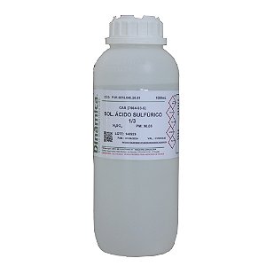 SOLUCAO ACIDO SULFURICO 1:3 1L *PF/SSP
