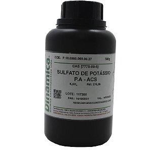 SULFATO DE POTASSIO PA 500G