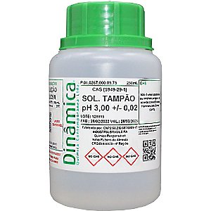 SOLUCAO TAMPAO PH 3,00 250ML