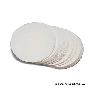PAPEL FILTRO QUALITATIVO 80G DIAMETRO 46MM (4,6CM)