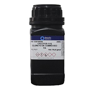 CLORETO DE COBRE II ICO 2H2O PA 250G