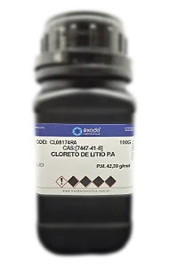 CLORETO DE LITIO PA 100G