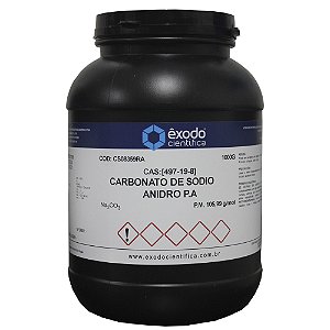 CARBONATO DE SODIO ANIDRO PA 1KG *SSP*