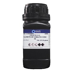CLORETO DE COBALTO II OSO 6H2O PA 250G
