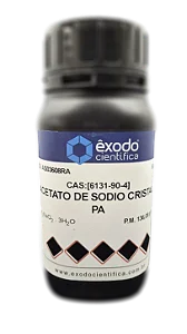 ACETATO DE SODIO 3H2O CRISTAL PA 500G