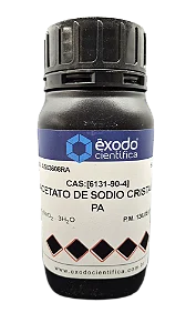 ACETATO DE SODIO 3H2O CRISTAL PA 500G