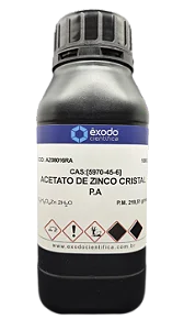 ACETATO DE ZINCO CRISTAL 2H2O PA 1KG