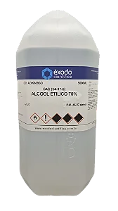 ALCOOL ETILICO SOLUCAO 70% 5L