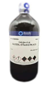 ALCOOL ETILICO 95% PA ACS 1L