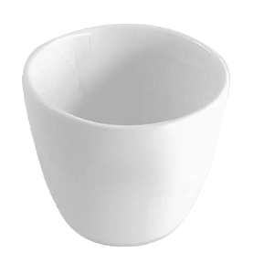 CADINHO DE FUSAO EM PORCELANA FORMA MEDIA 25ML 34X42X22MM