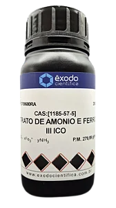 CITRATO DE AMONIO E FERRO III ICO MARROM 250G