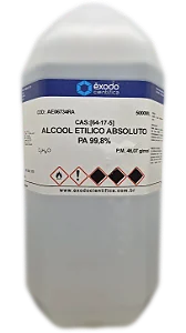 ALCOOL ETILICO ABSOLUTO PA 99,8% 5L