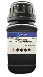 ZINCO METALICO EM PO PA 250G