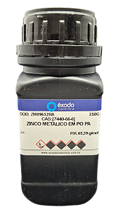 ZINCO METALICO EM PO PA 250G