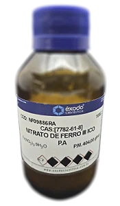 NITRATO DE FERRO III ICO 9H2O PA 100G