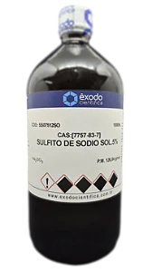 SULFITO DE SODIO SOLUCAO 5% 1L