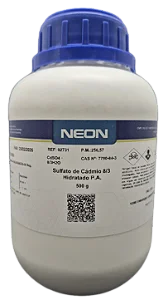 SULFATO DE CADMIO 8/3 HIDRATADO PA 500G