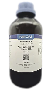 ACIDO SULFURICO EM SOLUCAO 50% 1L *PF/SSP*