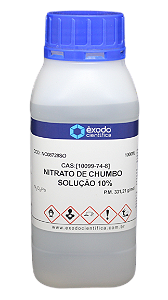 NITRATO DE CHUMBO SOLUCAO 10% 1L *SSP*