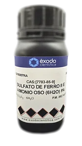 SULFATO DE FERRO II E AMONIO OSO (6H2O) PA 500G