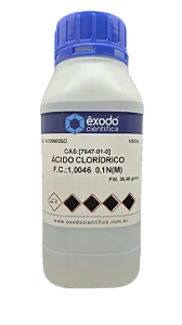 ACIDO CLORIDRICO SOLUCAO 0,1N (M) AQUOSA 1L *SSP*