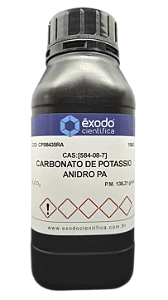 CARBONATO DE POTASSIO ANIDRO PA 1KG *SSP*