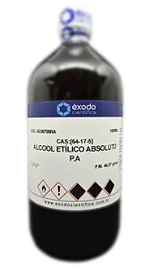 ALCOOL ETILICO ABSOLUTO PA 99,8% 1L