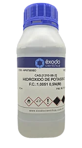 HIDROXIDO DE POTASSIO SOLUCAO 0,5N EM ALCOOL ISOPROPILICO 1L *SSP*