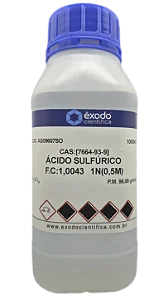 ACIDO SULFURICO SOLUCAO 1N (0,5M) 1L *SSP*