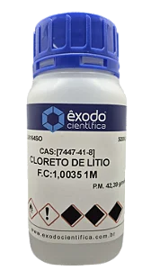 CLORETO DE LITIO SOLUCAO 1M ALCOOLICA 500ML