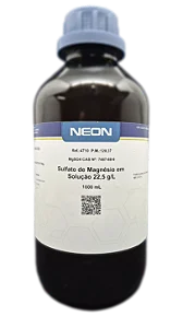 SULFATO DE MAGNESIO EM SOLUCAO 22,5 G/L 1L