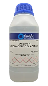 ACIDO ACETICO GLACIAL SOLUCAO 2% AQUOSO 1L *SSP*
