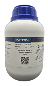 NITRATO DE NIQUEL II HEXAHIDRATADO PA 500G