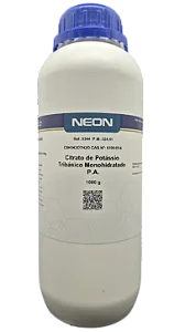 CITRATO DE POTASSIO TRIBASICO MONOHIDRATADO PA 1KG