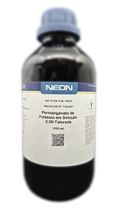 PERMANGANATO DE POTASSIO EM SOLUCAO 0,5N FATORADA 1L *PF/SSP*