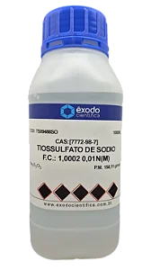 TIOSSULFATO DE SODIO SOLUCAO 0,01N(M) 1L