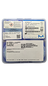 MEMBRANA DE ÉSTERES DE CELULOSE MISTOS (MCE) HIDROFÍLICA BRANCA 47 MM DE DIÂMETRO 5.0 uM 100UN MERCK