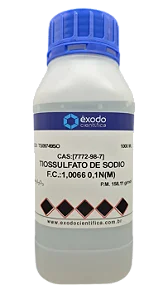 TIOSSULFATO DE SODIO SOLUCAO 0,1N (M) 1L