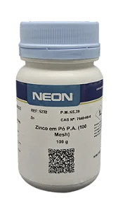 ZINCO EM PO PA (100 MESH) 100G CAS 7440-66-6