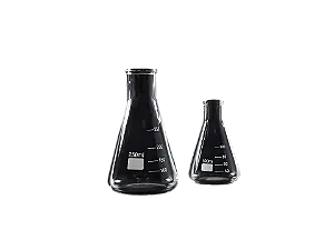 ERLENMEYER 50ML GRADUADO BOCA LARGA BORO 3.3