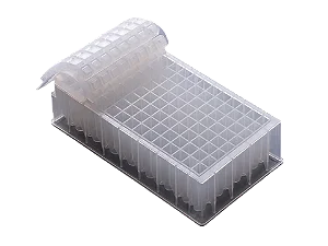 PLACA DEEP WELL 1ML POÇOS QUADRADOS FUNDO U NÃO ESTÉRIL