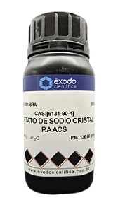 ACETATO DE SODIO 3H2O CRISTAL PA ACS 500G