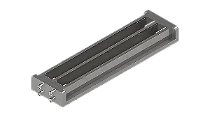 FORMA PRISMATICA 25X25X285MM DUPLA